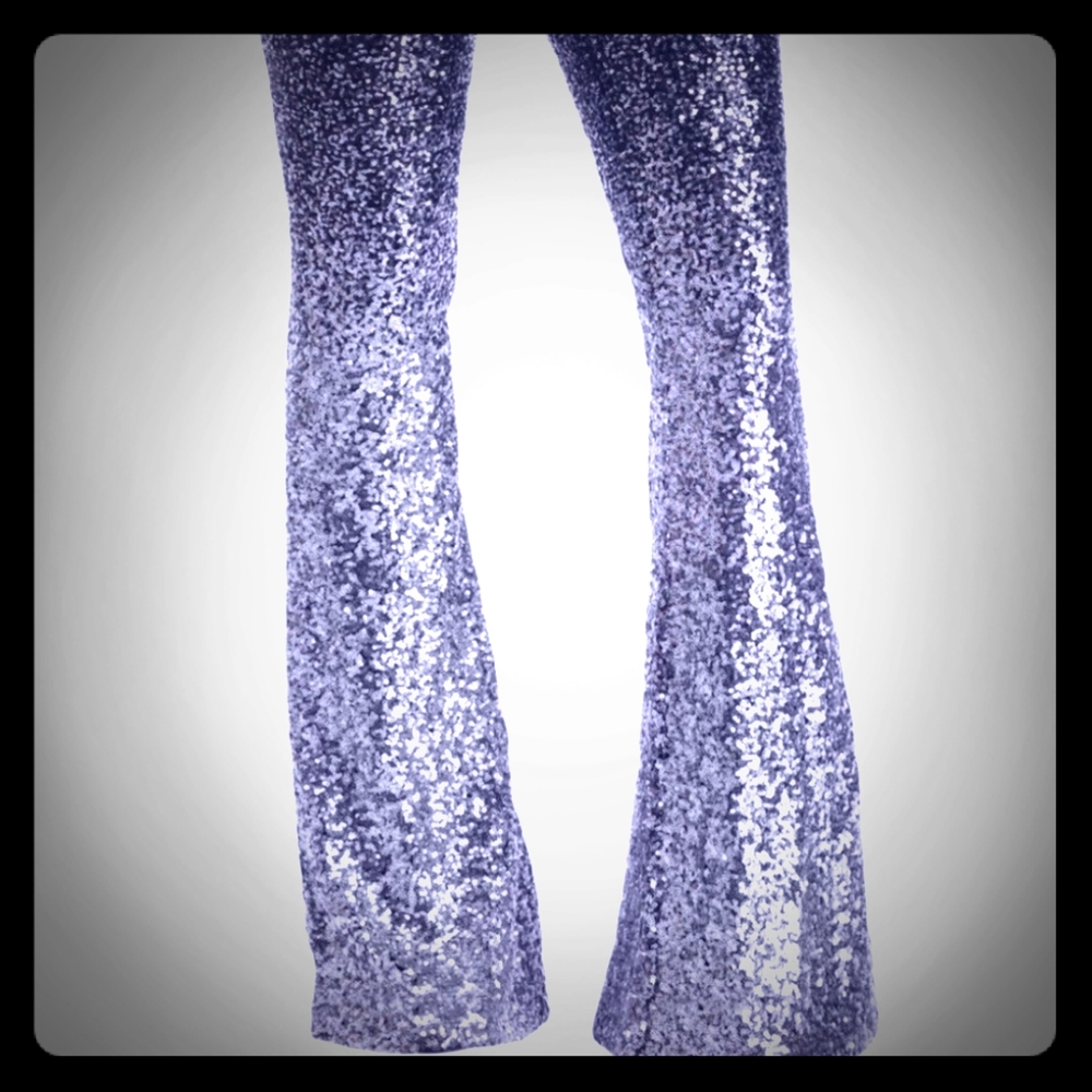 Bell bottom sequins ombre